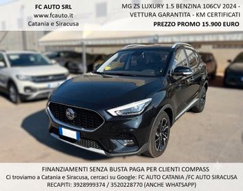 Mg ZS 1.5 VTi-tech Luxury 2024 - PARI AL NUOVO