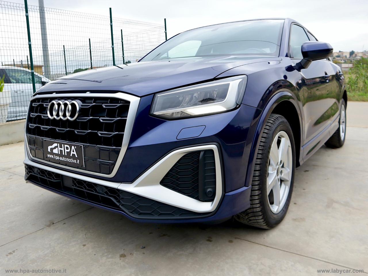 AUDI Q2 1.0TFSI 30 110CV S-line NAVI CARPLAY LED PELLE