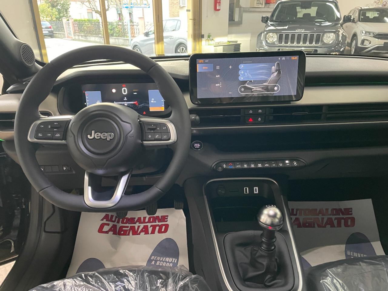 Jeep Avenger 1.2 Turbo 100 CV Summit Km0 Tetto aprib.+Bicolore