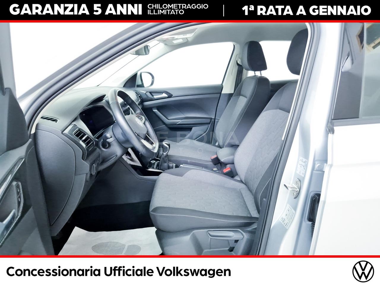 Volkswagen T-Cross 1.0 tsi life 95cv