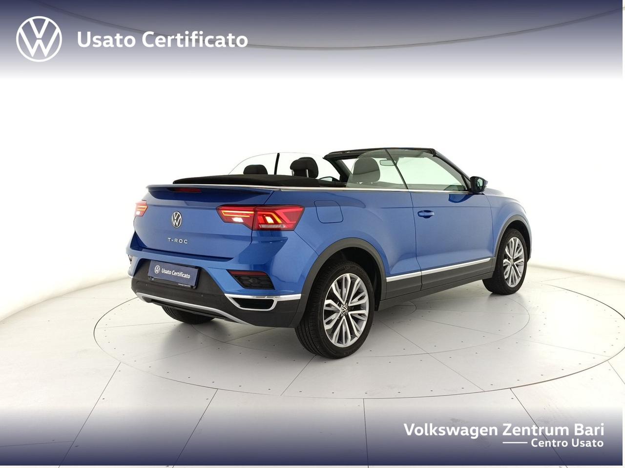 Volkswagen T-Roc cabriolet 1.0 tsi style 115cv