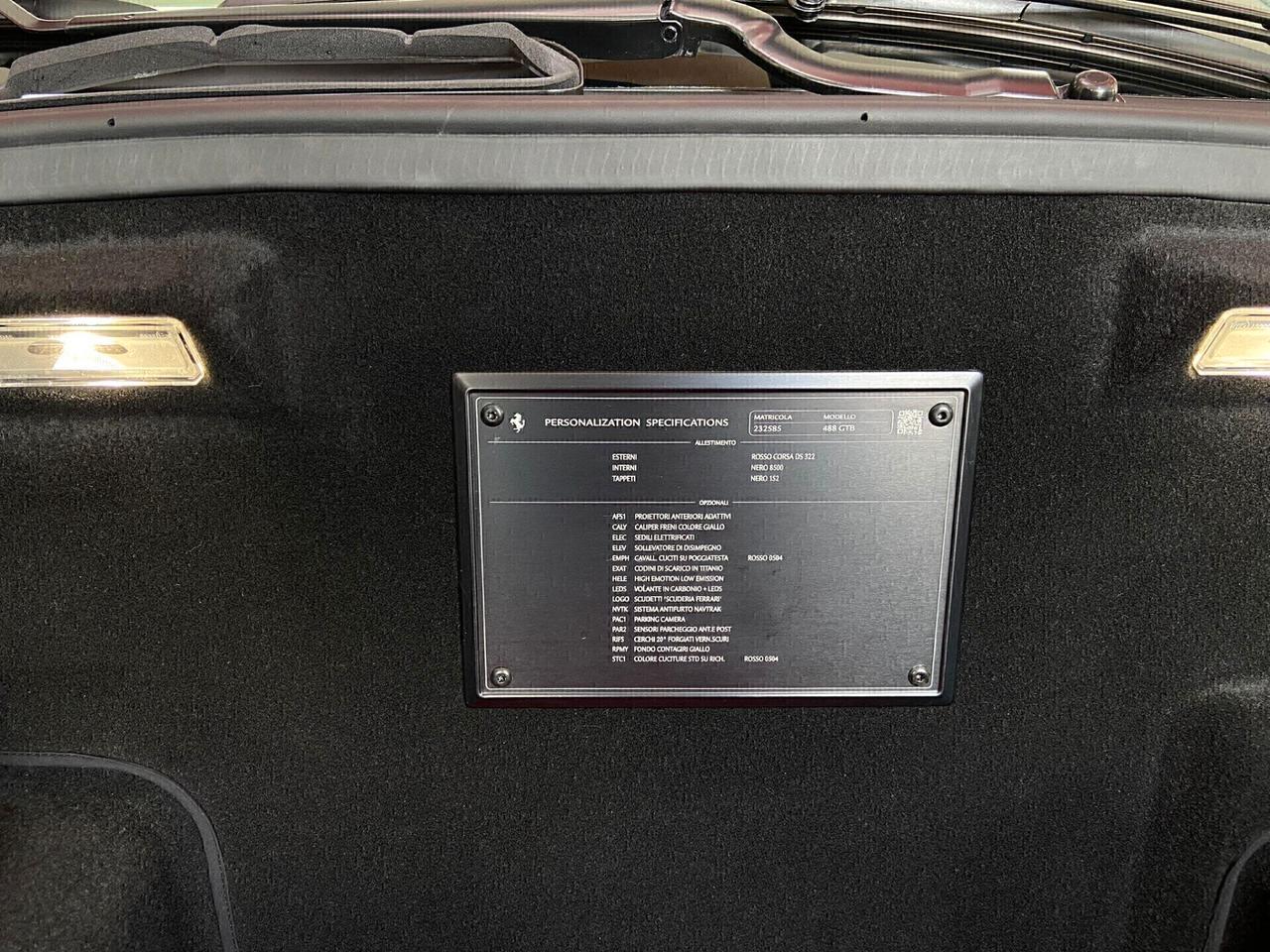 NUOVA FERRARI 488 GTB COUPE 3.9 DCT 670CV