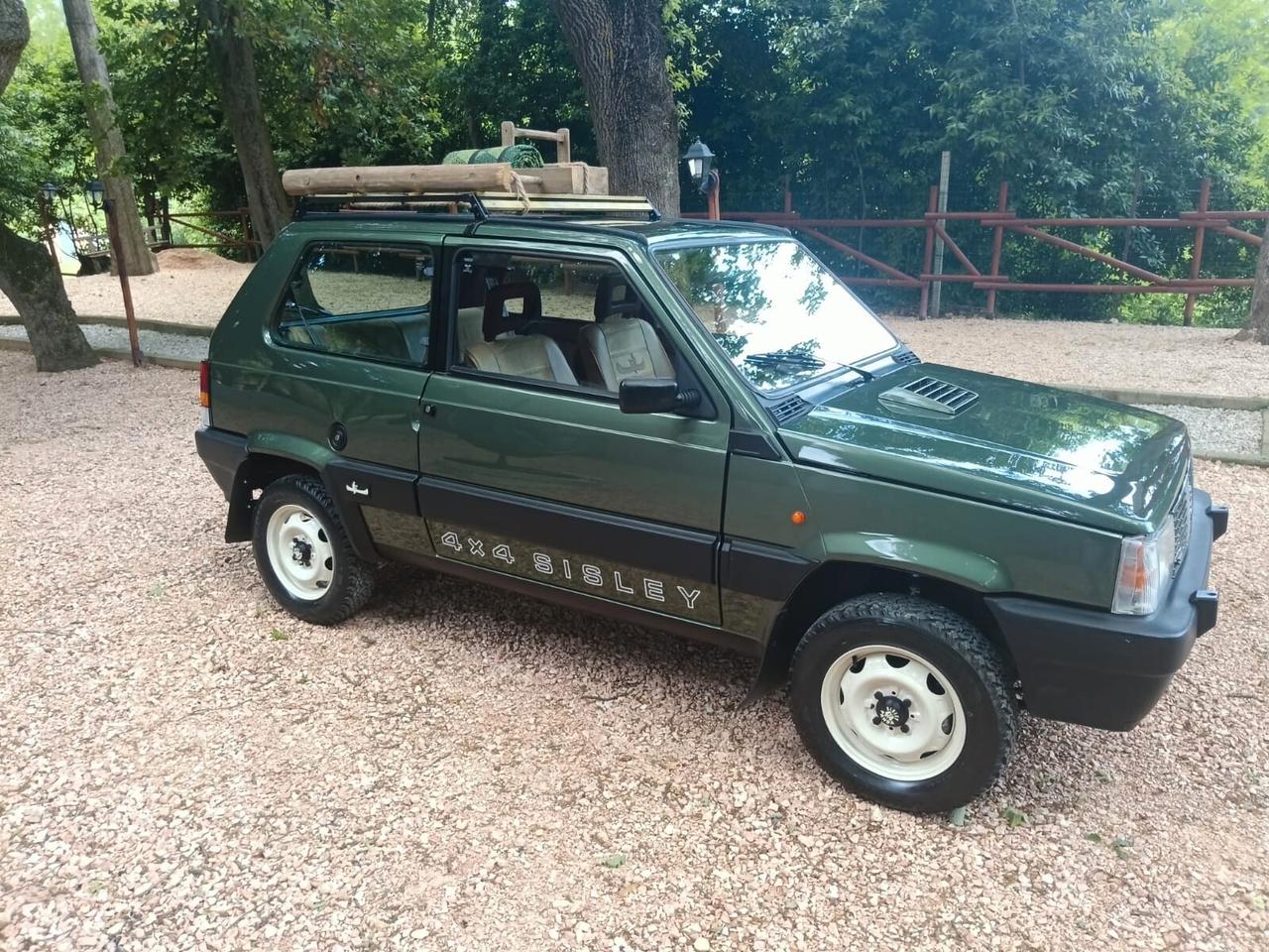 Fiat Panda 1000 4x4 Sisley + Carrello in tinta