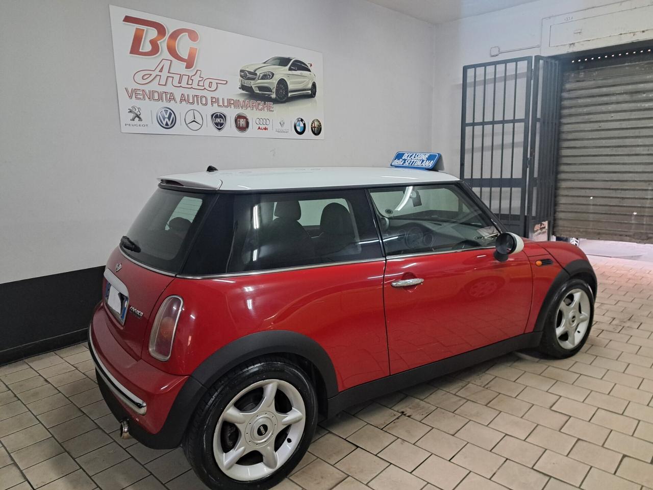 Mini Cooper 1.6 benzina unico prop 2002