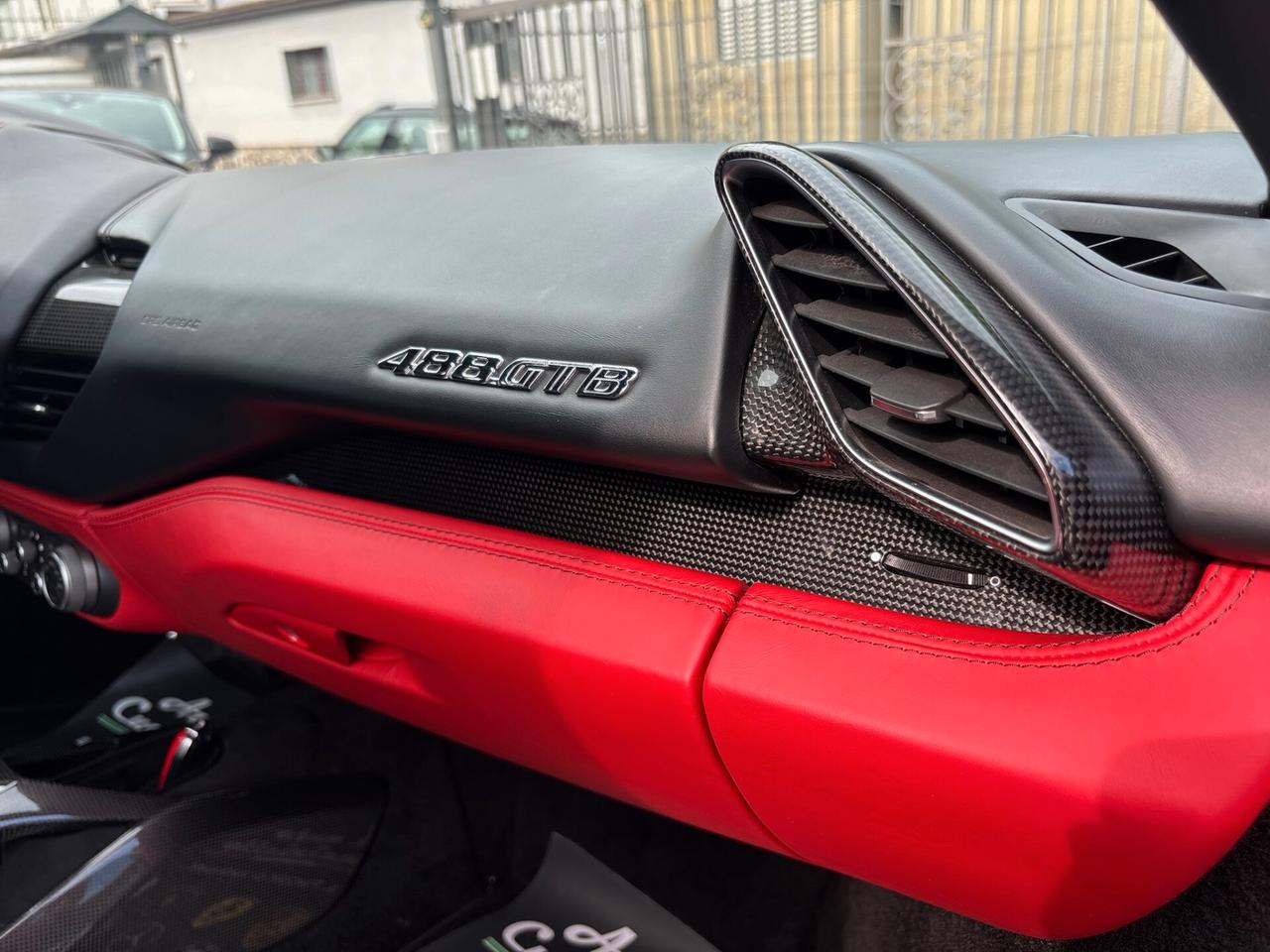 Ferrari 488 GTB ROSSO CORSA PERLA -FULL- CARBONIO TOTALE