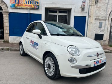 FIAT 500 1.2 LOUNGE 128000KM 2013 DISTRIBUZ ESEGUITA PERFETTA