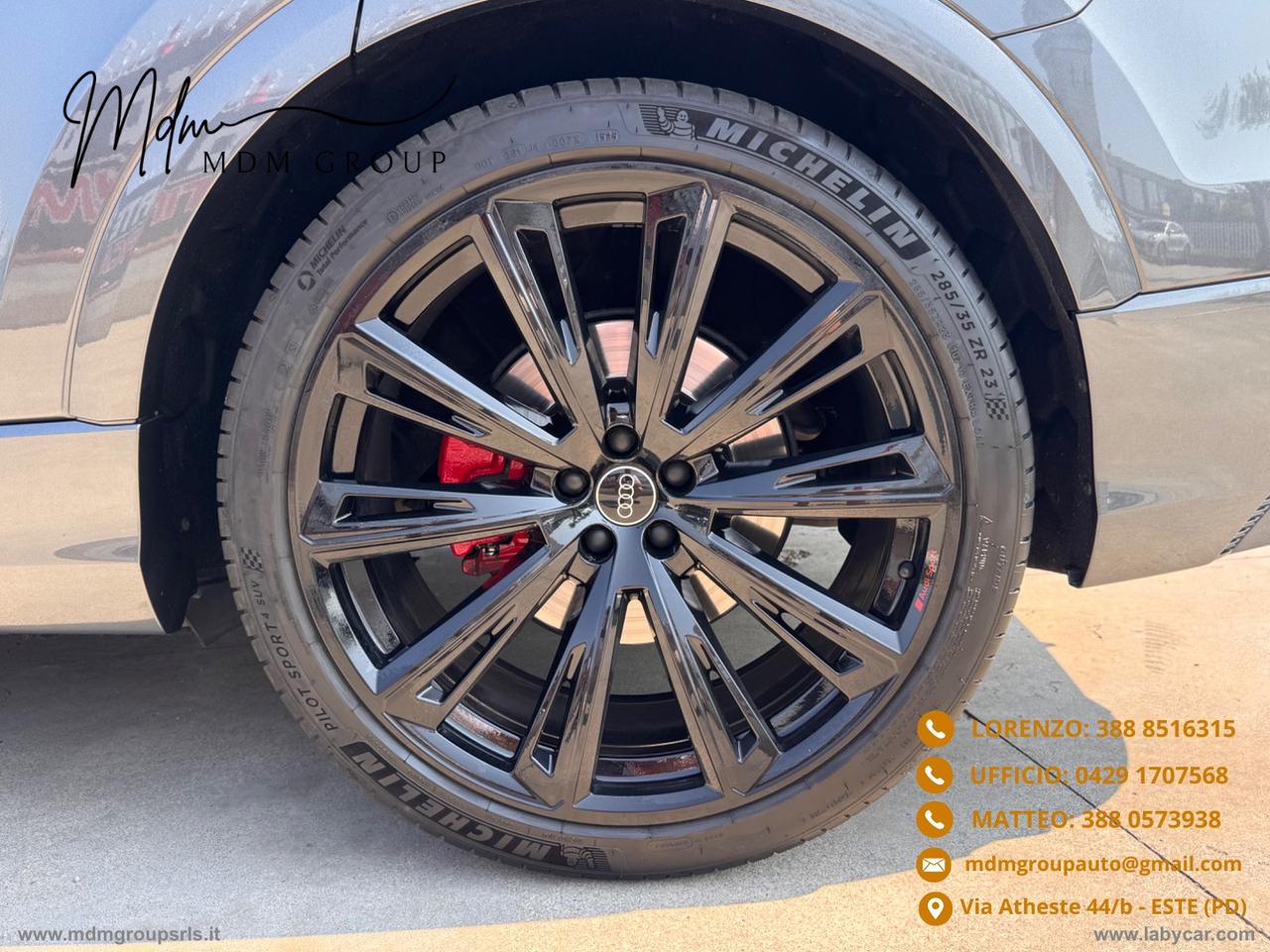AUDI Q8 50 TDI 286 CV qu.tiptr. S line PLUS TAGLIANDI OFFICIALI