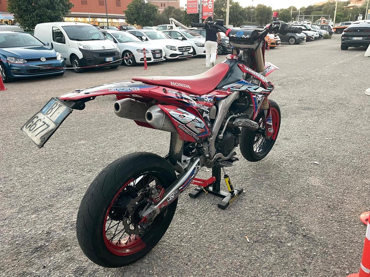 Honda CRF 450 Supermotard tripla omologazione
