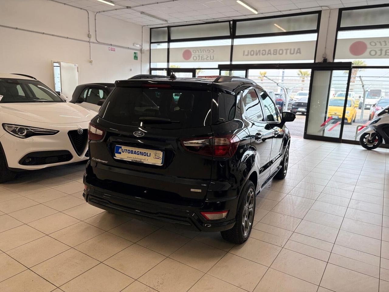 Ford EcoSport ST LINE Black Edition 1.0 EcoBoost 100 CV UNICO PR.