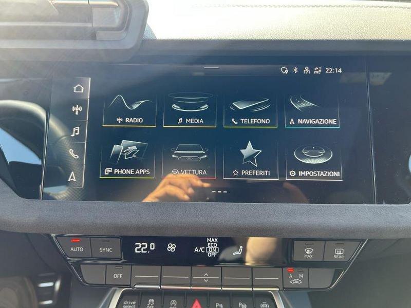 Audi A3 SPB 35 TDI S Tronic S line edition S-LINE + TETTO + INTERNI S LINE
