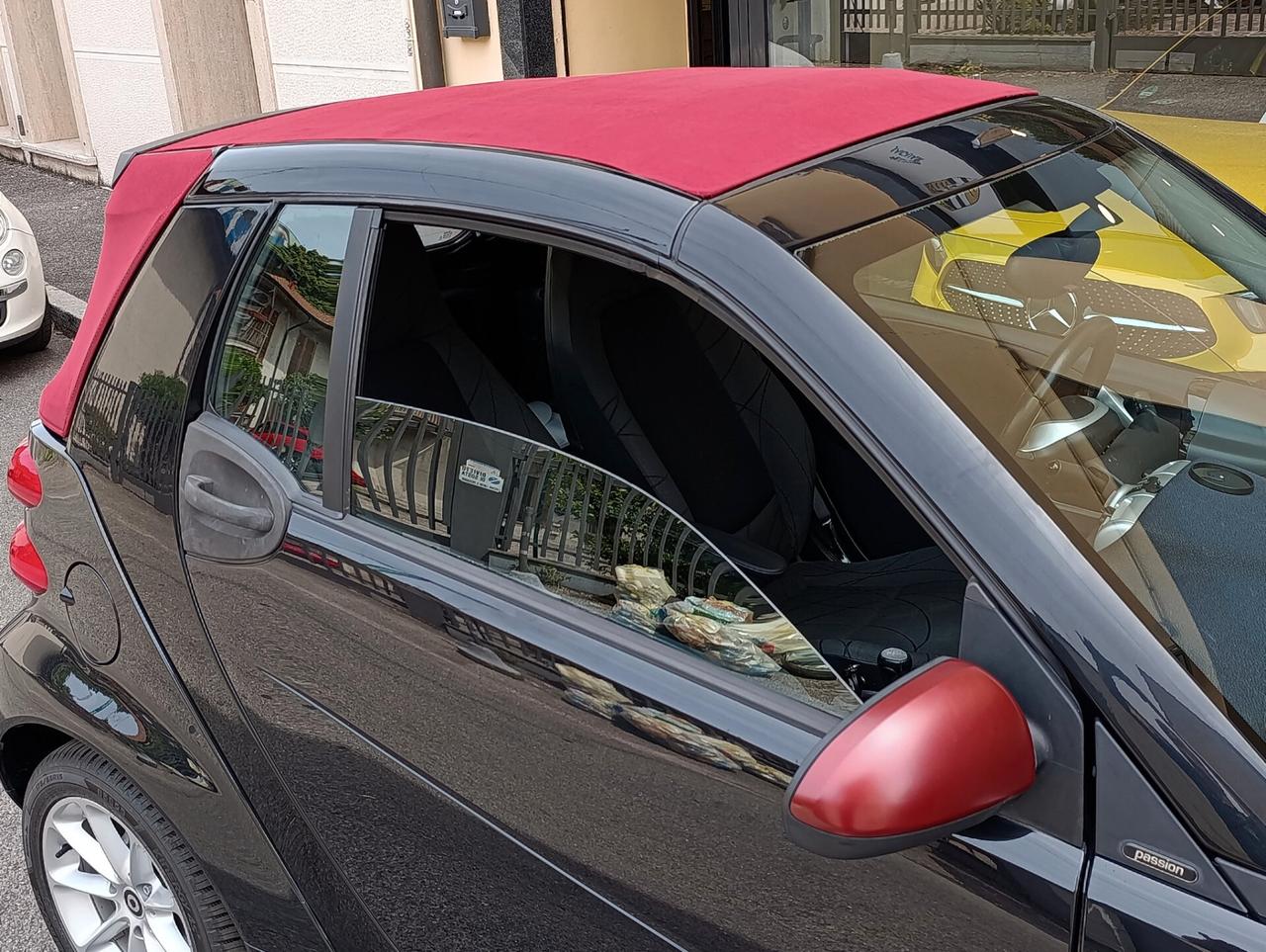 Smart ForTwo 1.0 71cv cabrio passion FL Capote Rossa