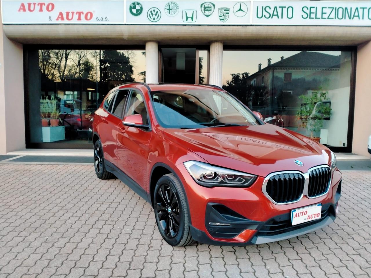 BMW X1 SDRIVE 18D SPORT MANUALE /TETTO/PELLE NERA/LED/18