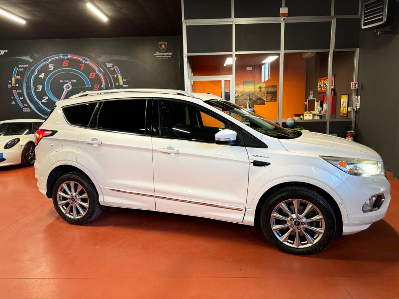 FORD KUGA VIGNALE 2.0 Tdci 150cv AWD BIANCO PERLATO FULL