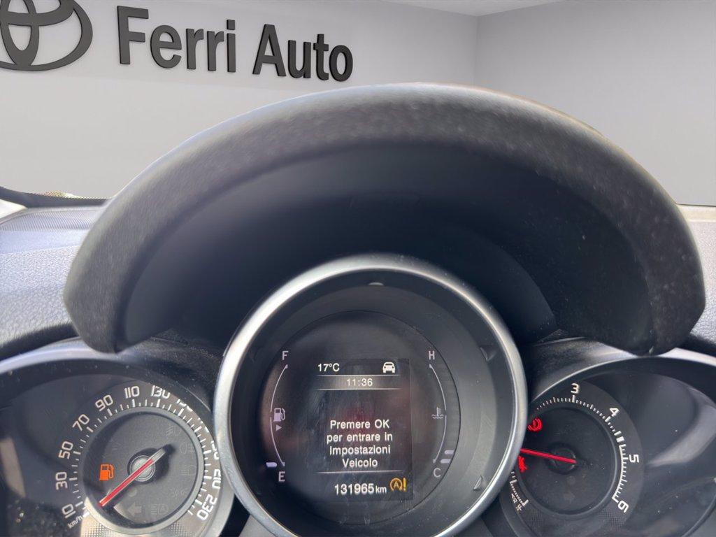 FIAT 500x 1.6 mjt pop star 4x2 120cv my17 del 2017