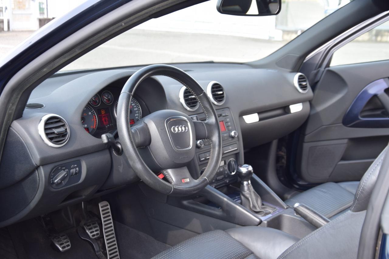 AUDI A3 2ª serie S3 2.0 TFSI quattro