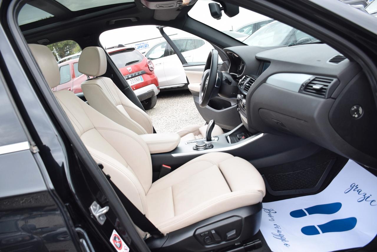 Bmw X3 4X4 xDrive20d AUTOM. xLine TETTO NAVI SENSORI CAM IVA DETR.