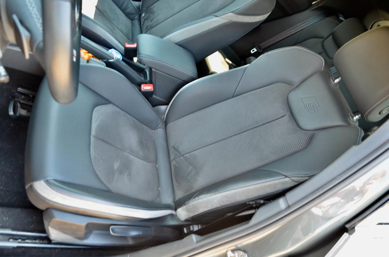 AUDI A1 SPORTBACK 1.5 TFSI 150cv S-TRONIC IDENTITY BLACK S-LINE INT-EXT, UNICOPROPRIETARIO, EURO 6D, UFF ITALIANA, SERVICE AUDI, FULL LED, RETROCAMERA, PERMUTE