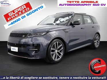 Land Rover Range Rover Sport 3.0 I6 PHEV 510cv Autobiography#TETTO APRIBILE!