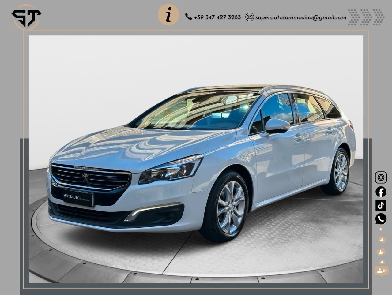 Peugeot 508 BlueHDi SW 120 EAT6 perfetta