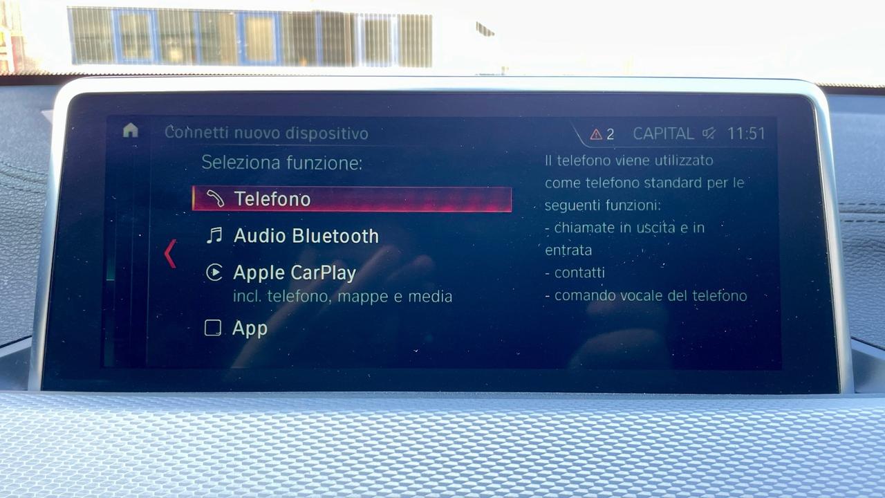 BWM X2 2.0 XDRIVE 25D M-SPORT 231CV - TETTO, PELLE, PACCHETTO LUCI