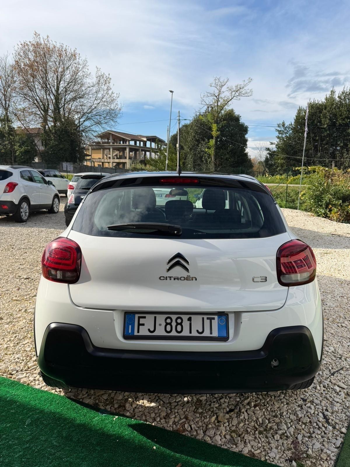 Citroen C3 PureTech 82 GPL Feel KM CERTIFICATI