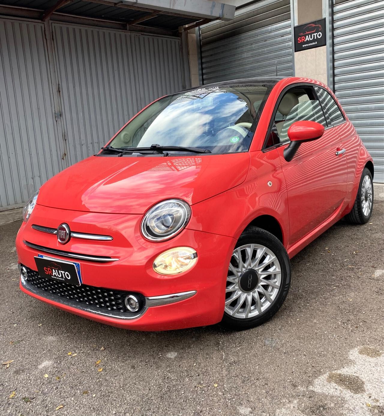 Fiat 500 1.2 GPL 69cv “Lounge” -ROSSO CORALLO