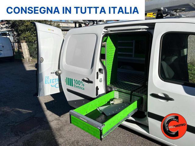 RENAULT Kangoo Z.E. 44 KW ALLESTITO-CRUISE-BATTERIE DI PROPRETA'-