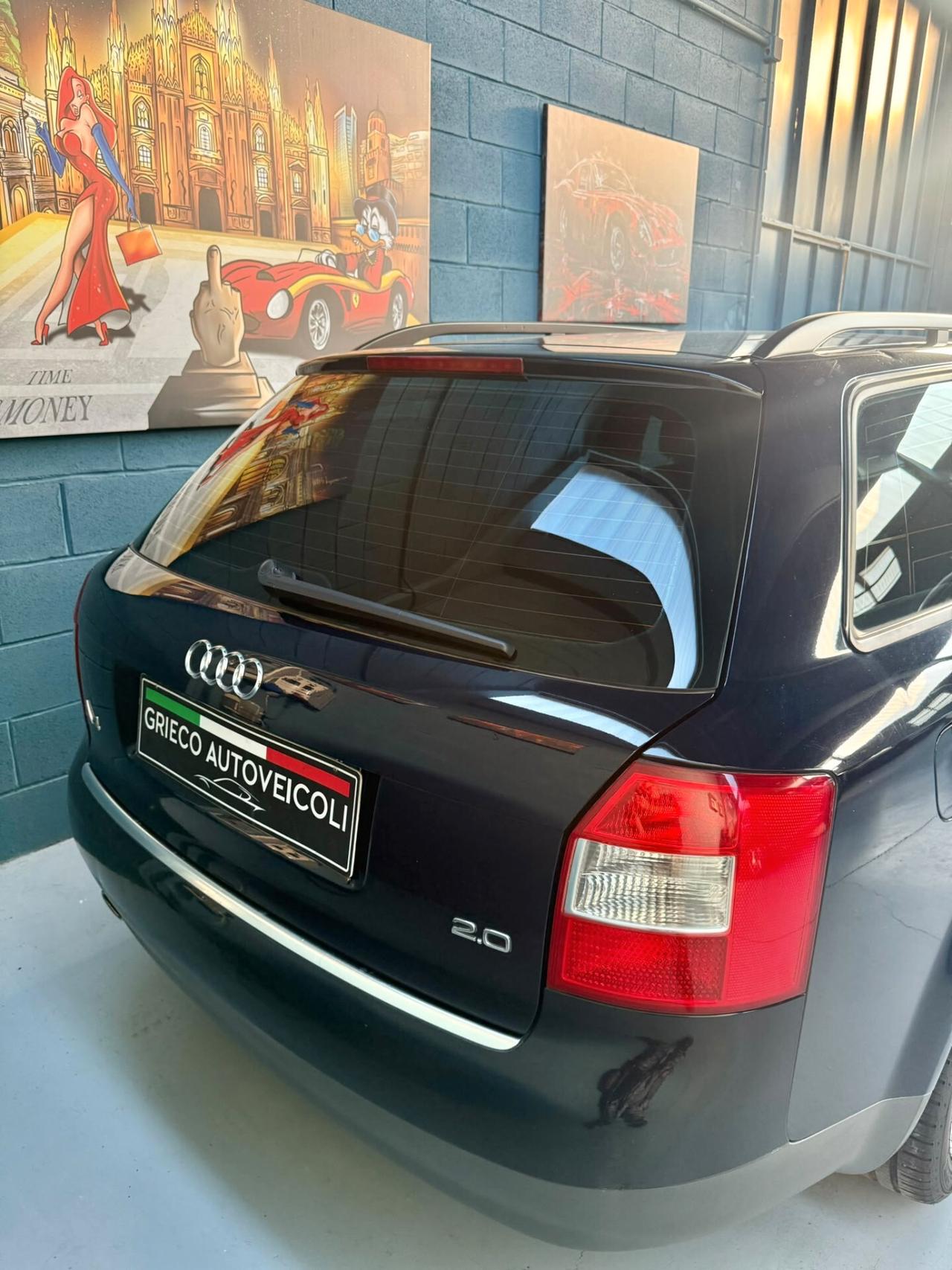 A4 20V 2.0CC 131CV EURO4BENZINA NESSUN LIMITE CIRCOLAZIONE