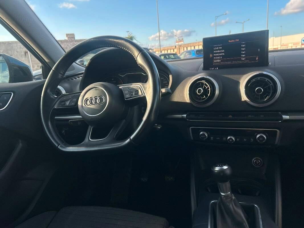 Audi A3 Sportback 30 1.6 tdi 116cv