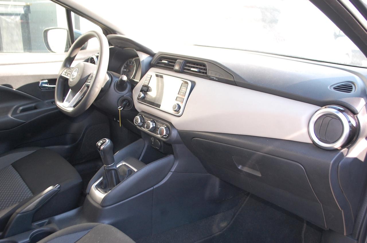 Nissan Micra 1.0 ig-t Acenta 92CV Uff Italy USB App Clima