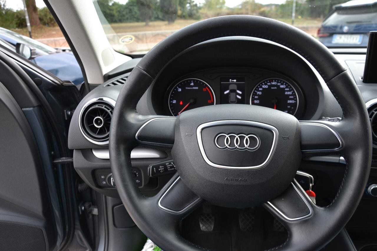 Audi A3 1.6 TDI 110CV SPORTBACK EURO6B *GARANZIA 12 MESI**