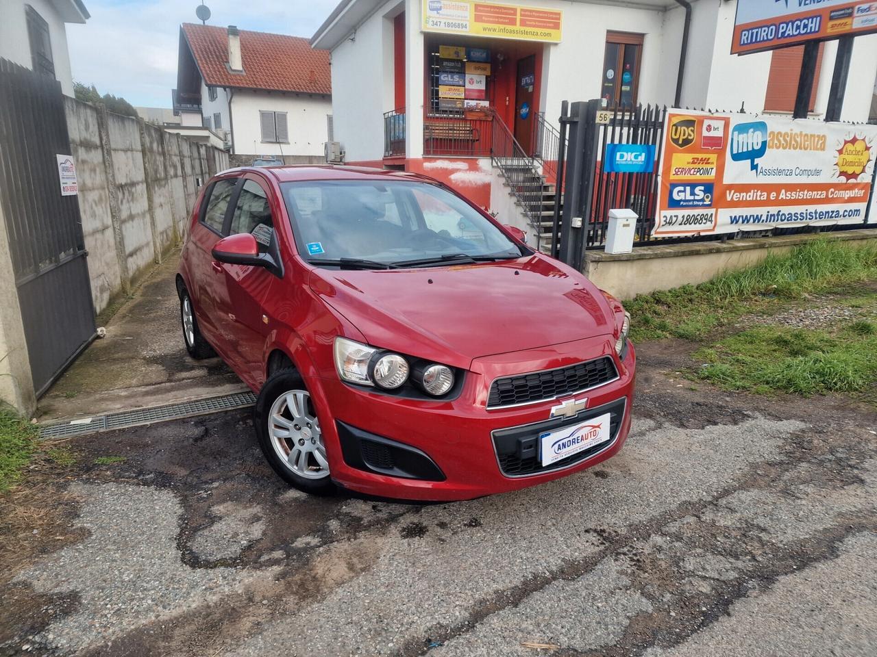 Chevrolet Aveo 1.2 86CV 5 porte LT unicopr.