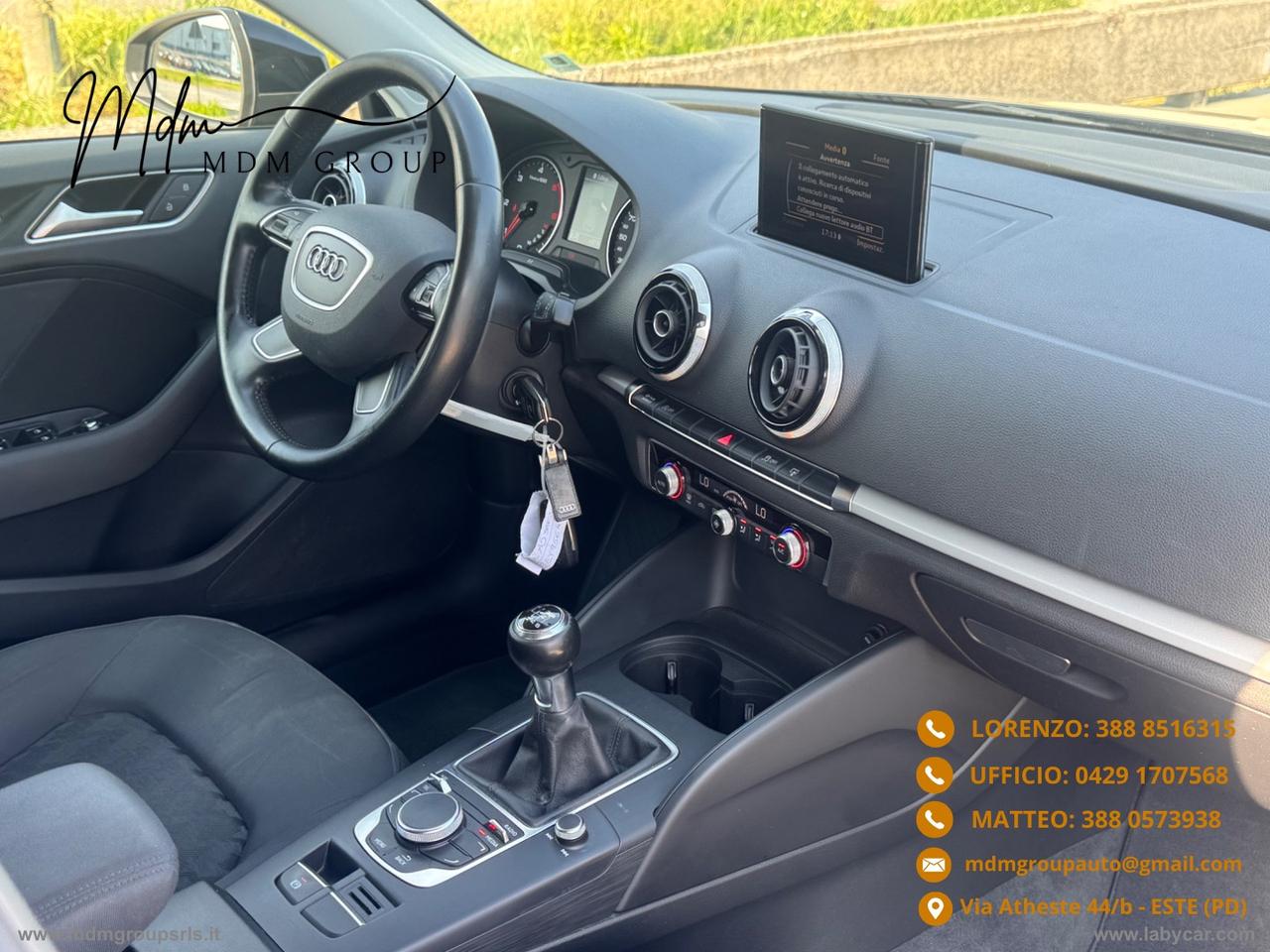 AUDI A3 SPB 1.6 TDI clean diesel Attraction OK NEOPATENTATI