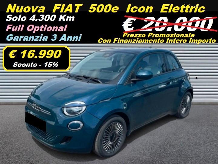 Fiat 500e Icon Elettrica "PERFETTA"