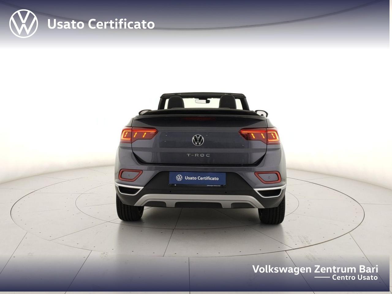 Volkswagen T-Roc cabriolet 1.0 tsi style 110cv