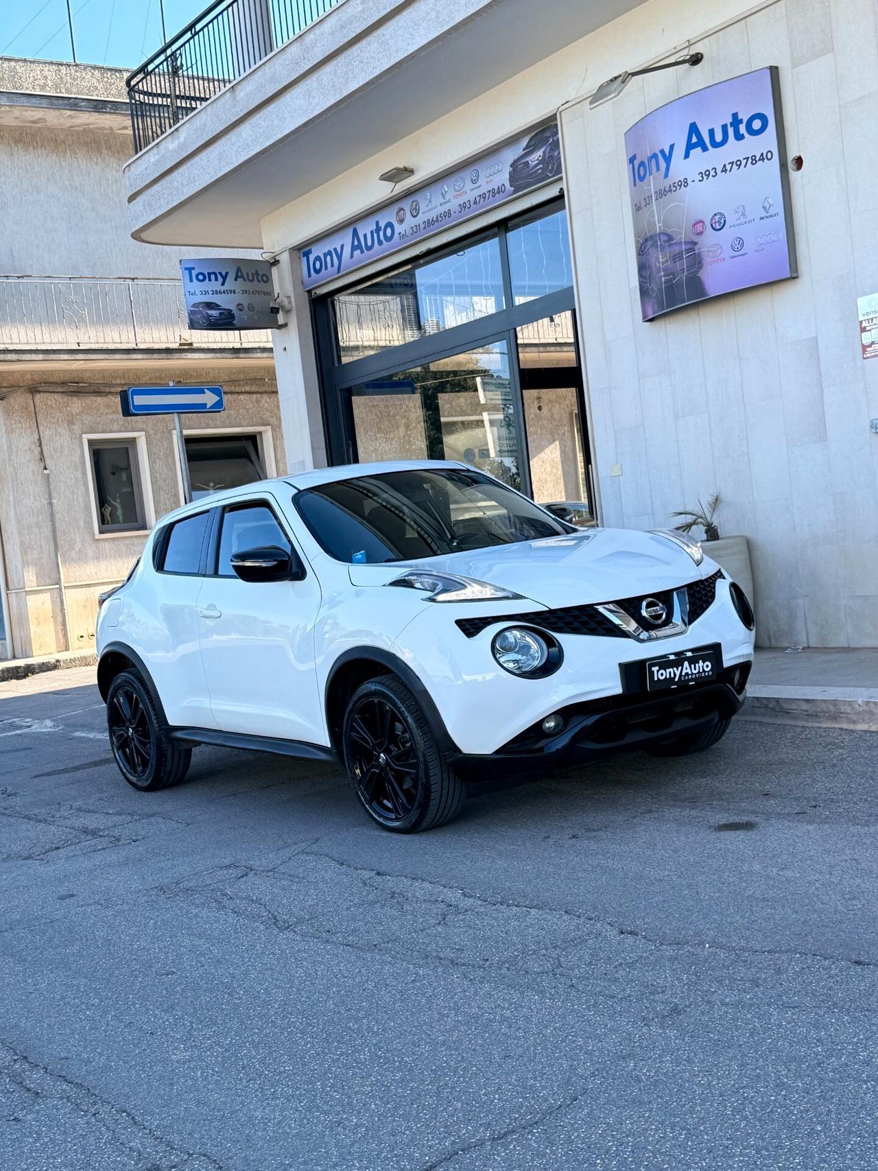 Nissan Juke 1.5 dci N-Connecta 110cv BLUETOOTH,BLOCK SHAFT,SENSORI PARCHEGGIO,ALCANTARA,TELEFONO,VIVAVOCE