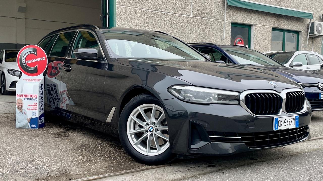 BMW 520D TOURING 2.0 LUXURY 190CV - FULL LED, PELLE, SEDILI ELETTRICI