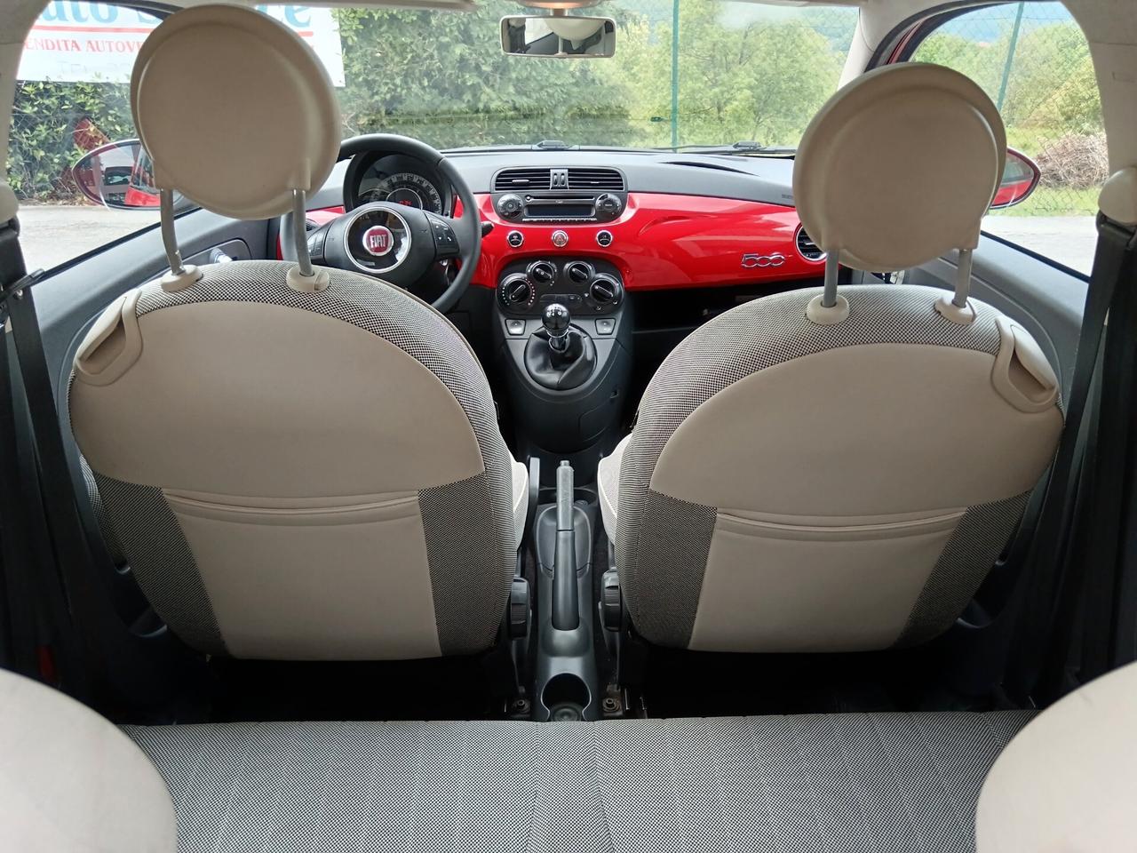 Fiat 500 1.3 MJT 75CV TETTO PANORAMICO