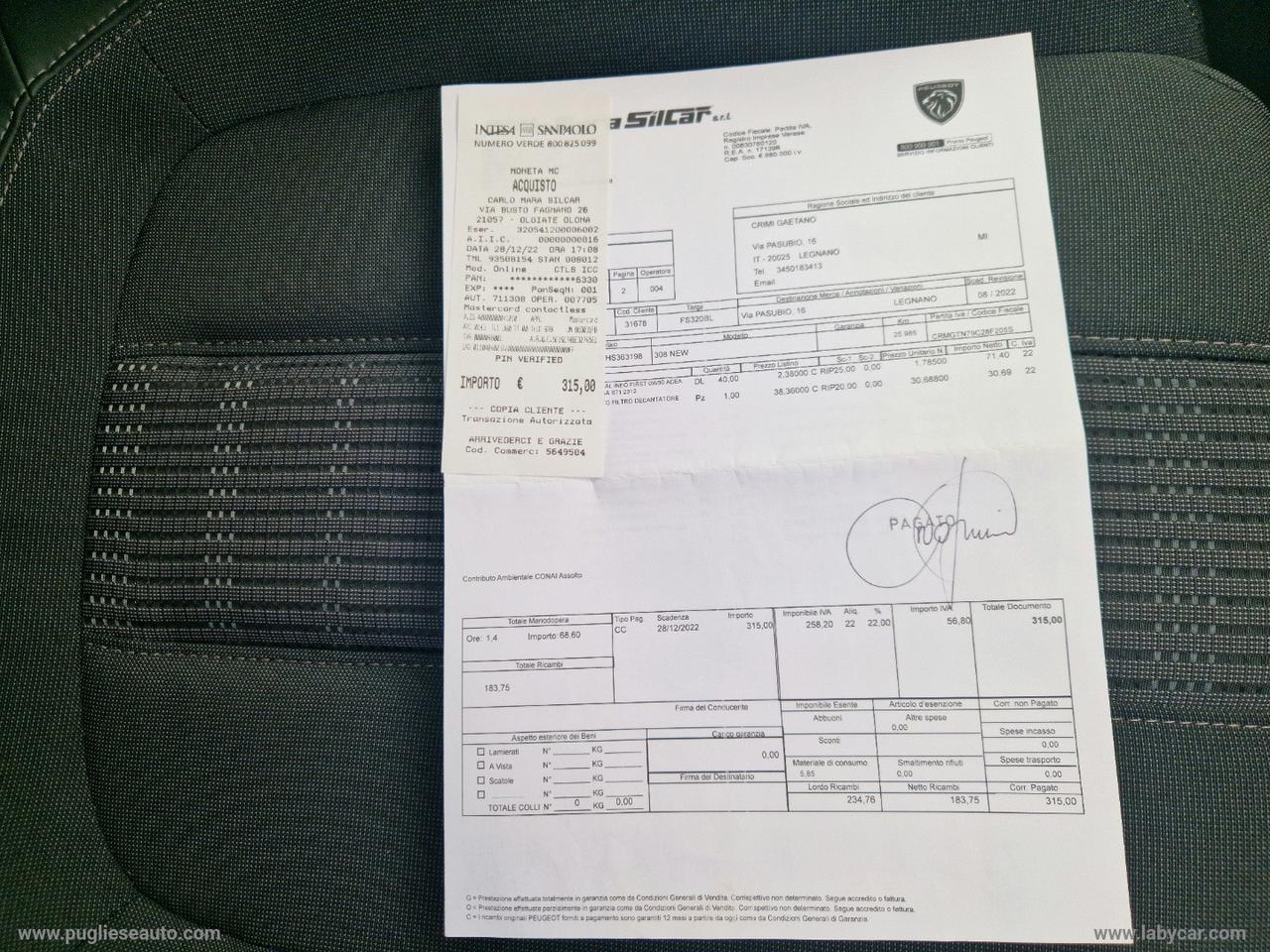 PEUGEOT 308 BlueHDi 130 S&S Allure