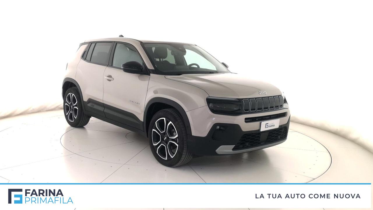 JEEP Avenger - Avenger 1.2 turbo Summit fwd 100cv
