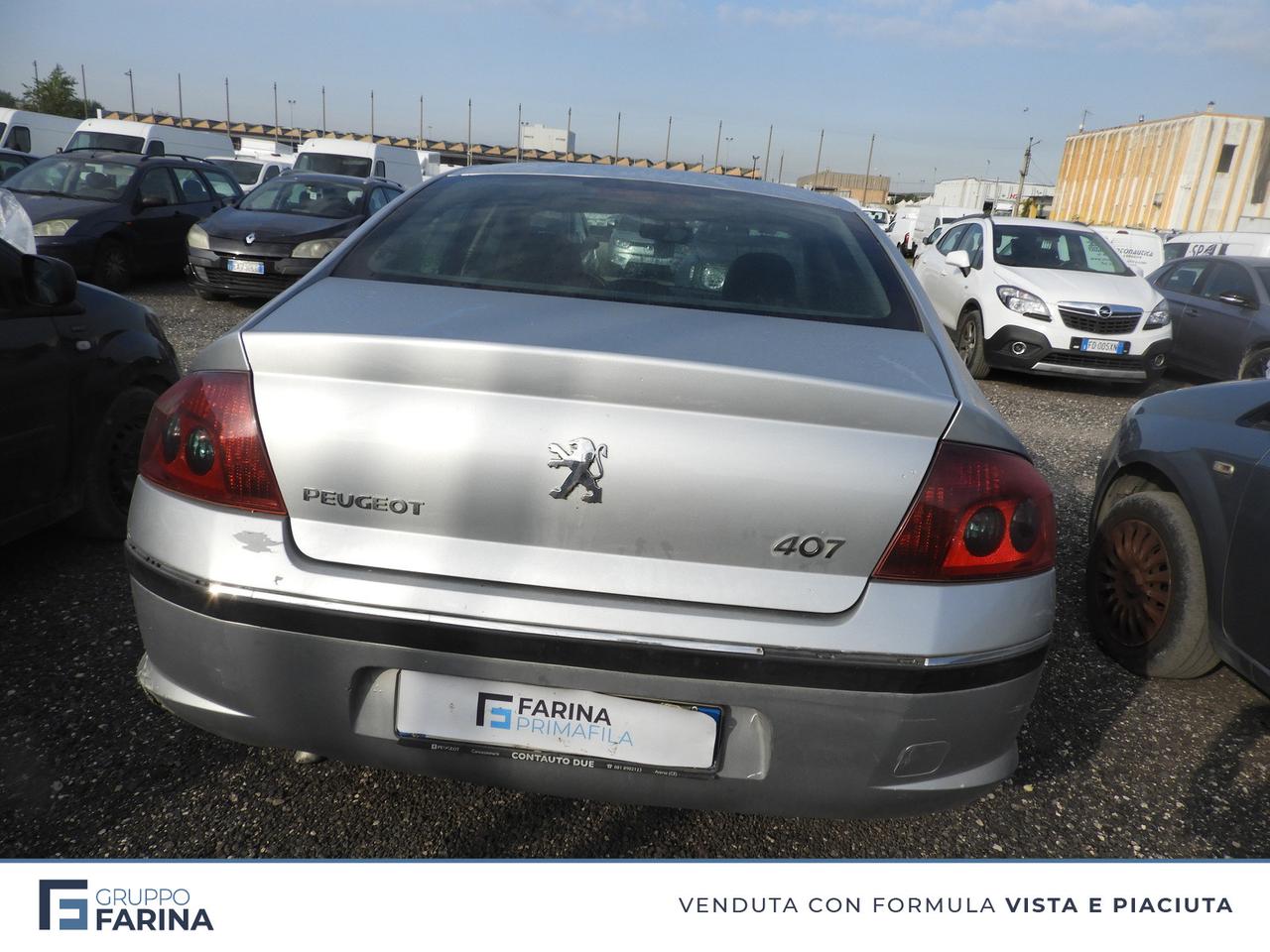 PEUGEOT 407 2004 Berlina - 407 1.6 hdi 16v Tecno fap