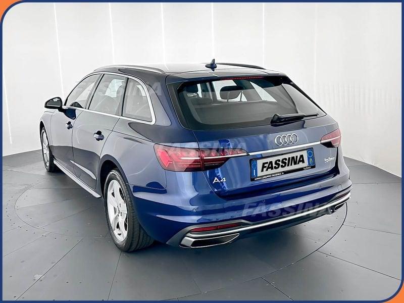 Audi A4 A4 Avant 30 2.0 tdi mhev Business Advanced 136cv s-tronic