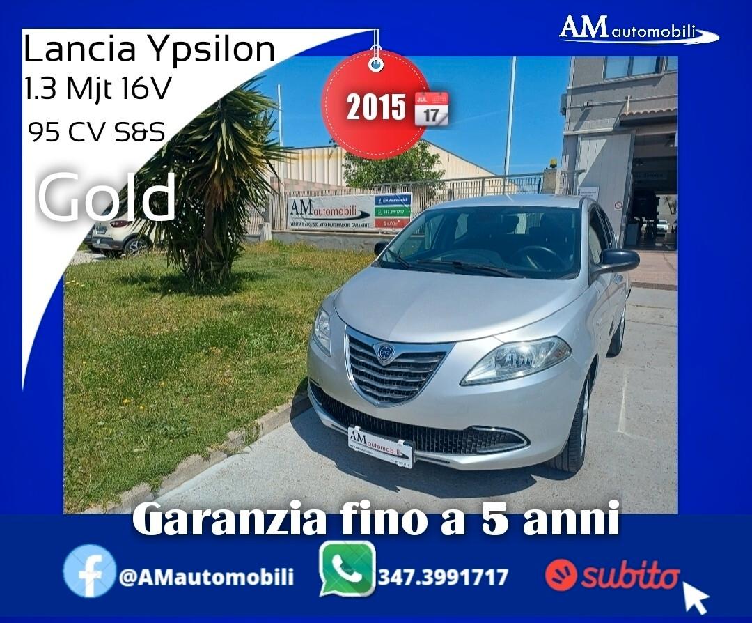 Lancia Ypsilon 1.3 MJT 16V 95 cv. 5 porte S&S Gold
