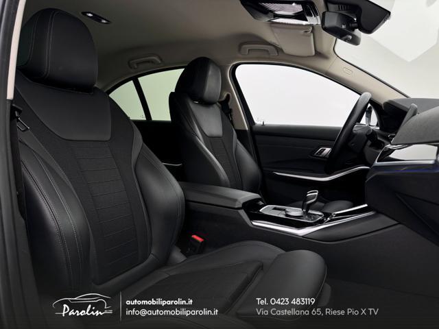 BMW 318 d 48V Sport Aut. Berlina Black pack-Telecamera-LED