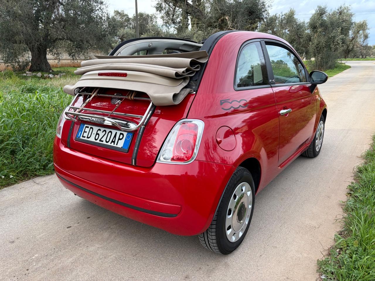 Fiat 500 1.2 benzina cabrio