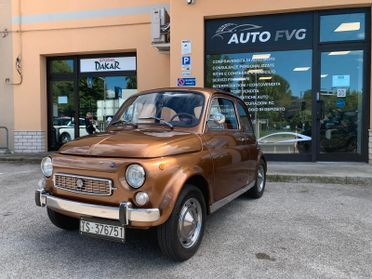 Fiat 500 My car Francis Lombardi ASI T. Oro Restaurata
