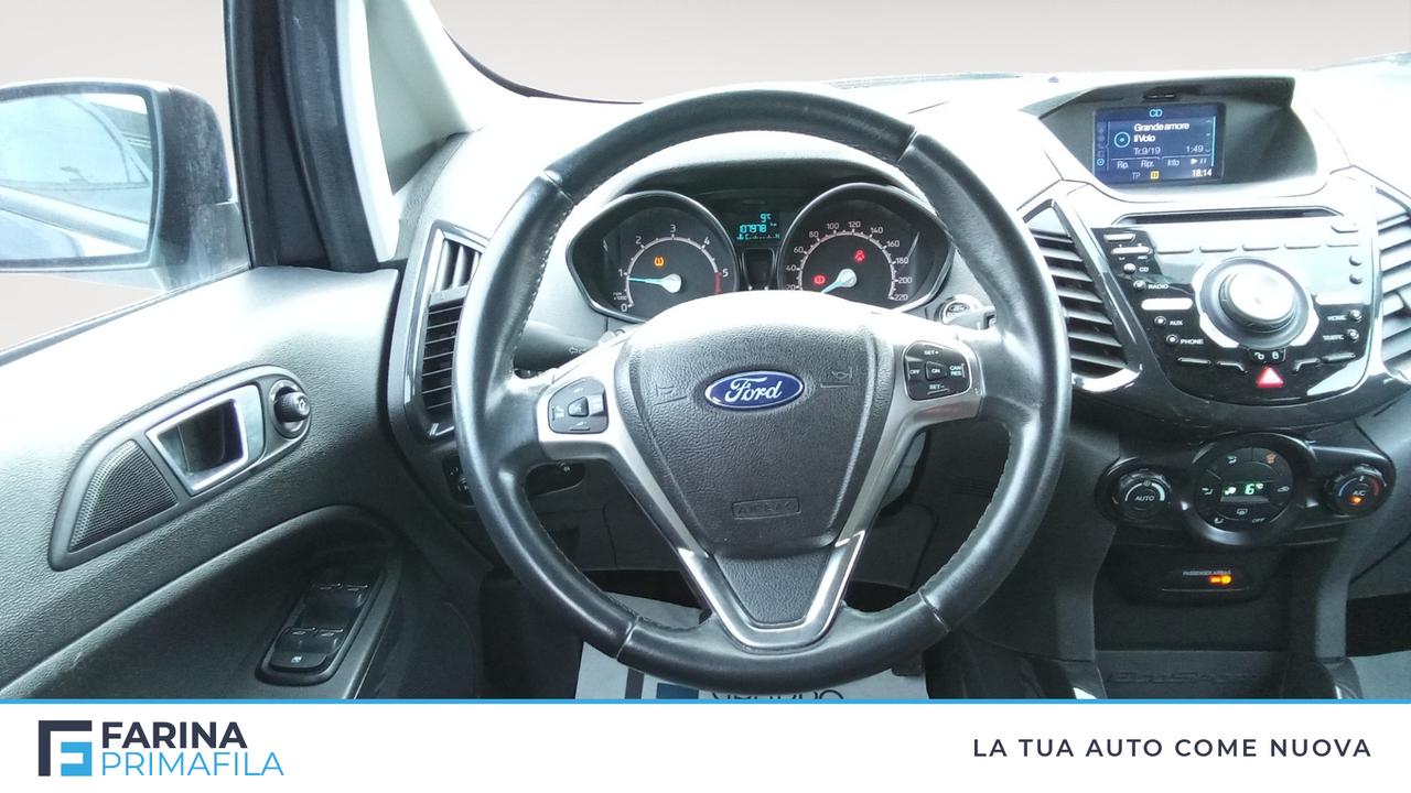 FORD EcoSport 2014 - EcoSport 1.5 tdci Plus 95cv E6