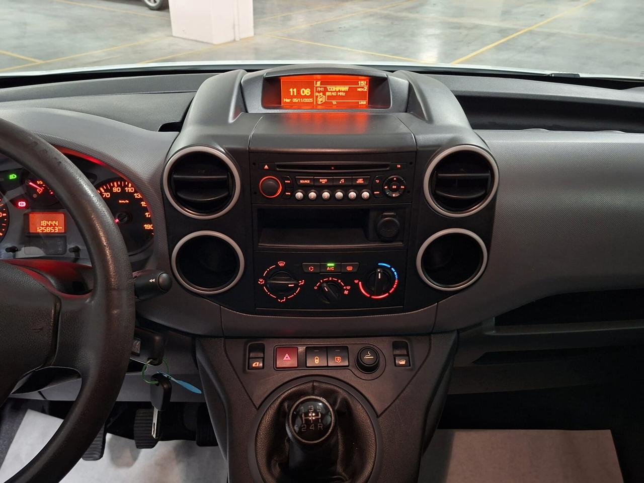 Citroen Berlingo Van 1.6 BlueHDi Club L1 3 Posti Furgone