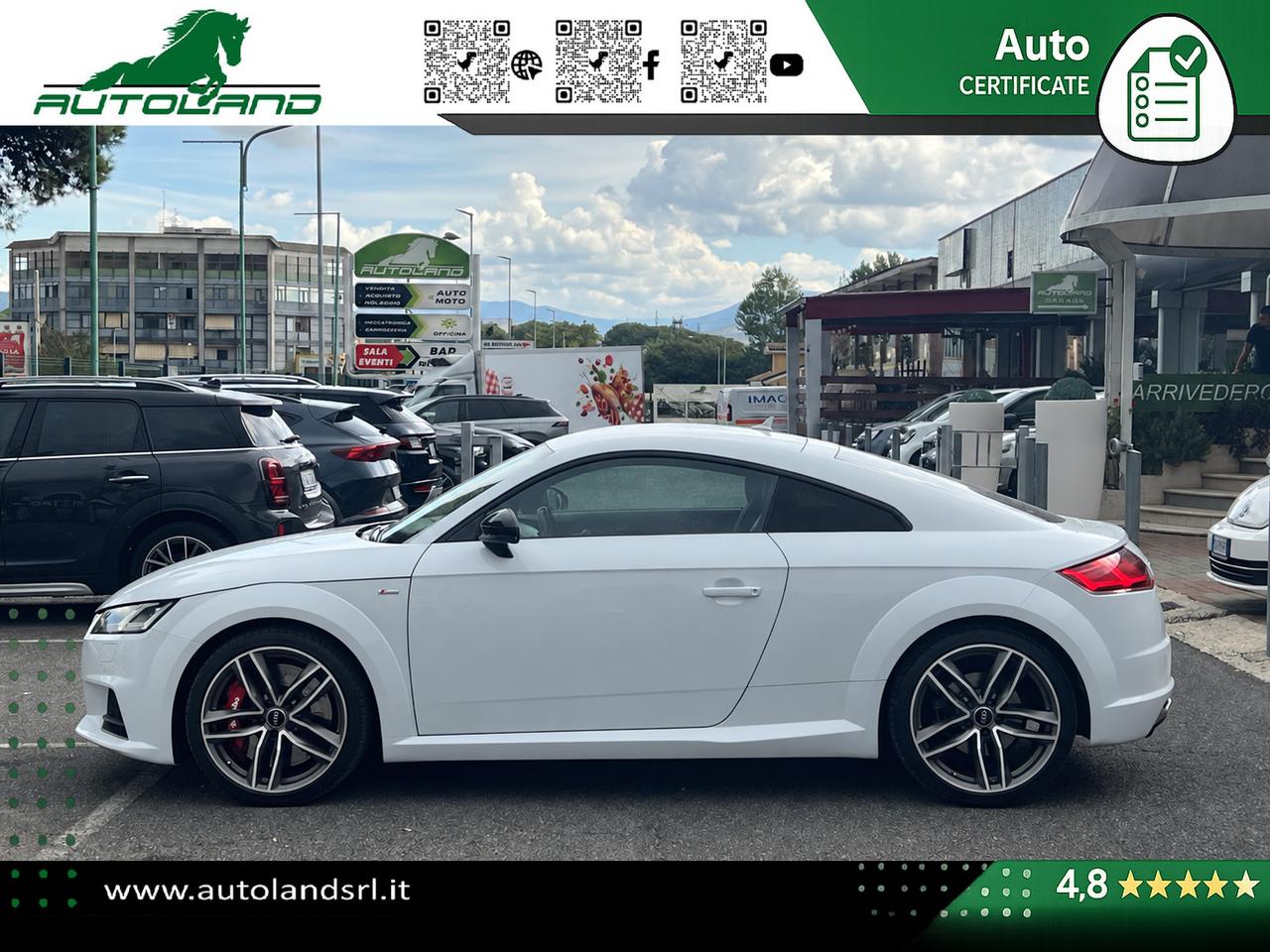 Audi TT Coupe 2.0 tfsi S line QUATTRO REVO Stage 3 - B&O - Matrix - MMI Plus - Retrocamera