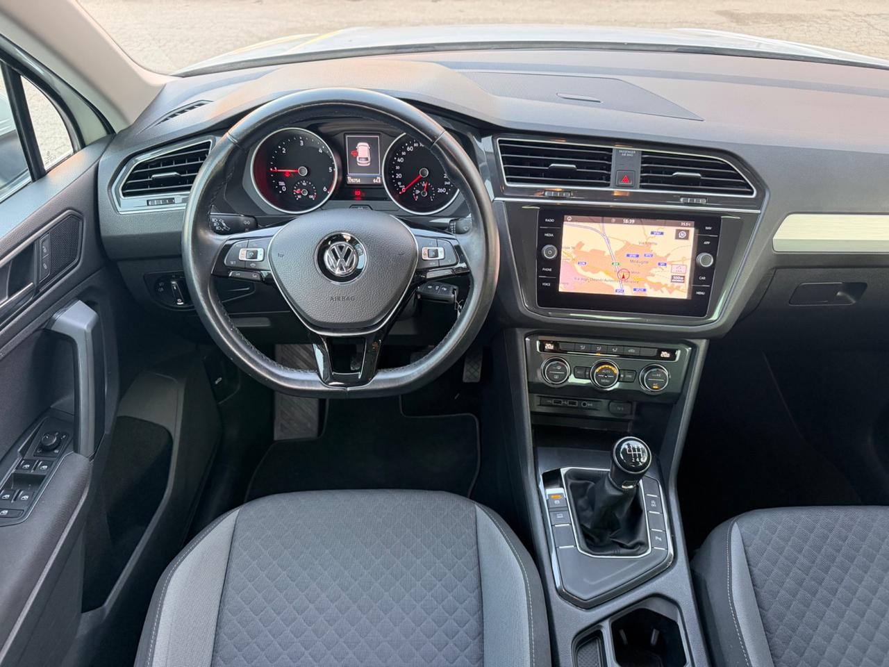 Volkswagen Tiguan 1.6 TDI 115 cv 2019 navigatore